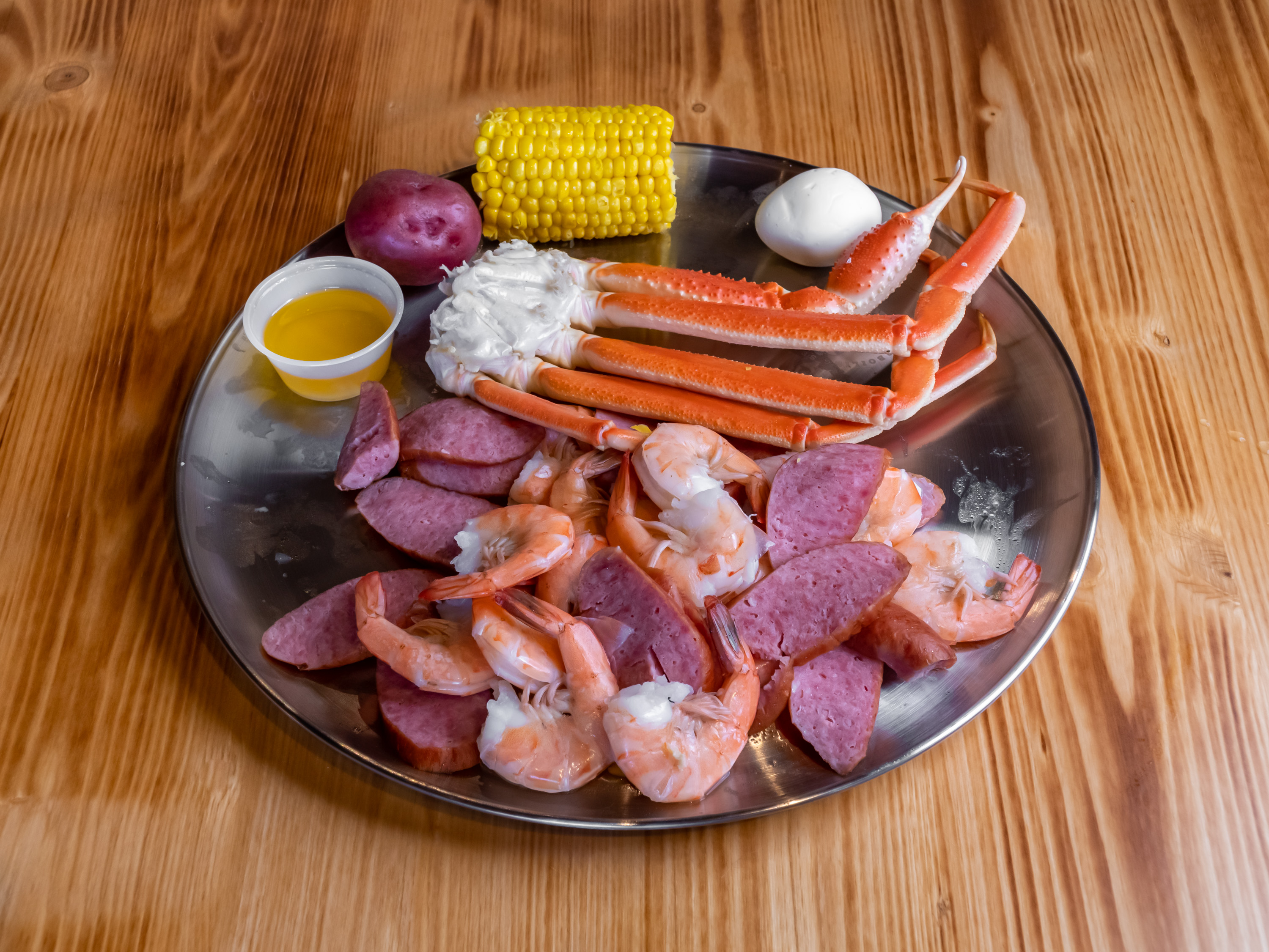 Order Famous Low Country Boil Combo food online from Captain Crab store, Sacramento on bringmethat.com