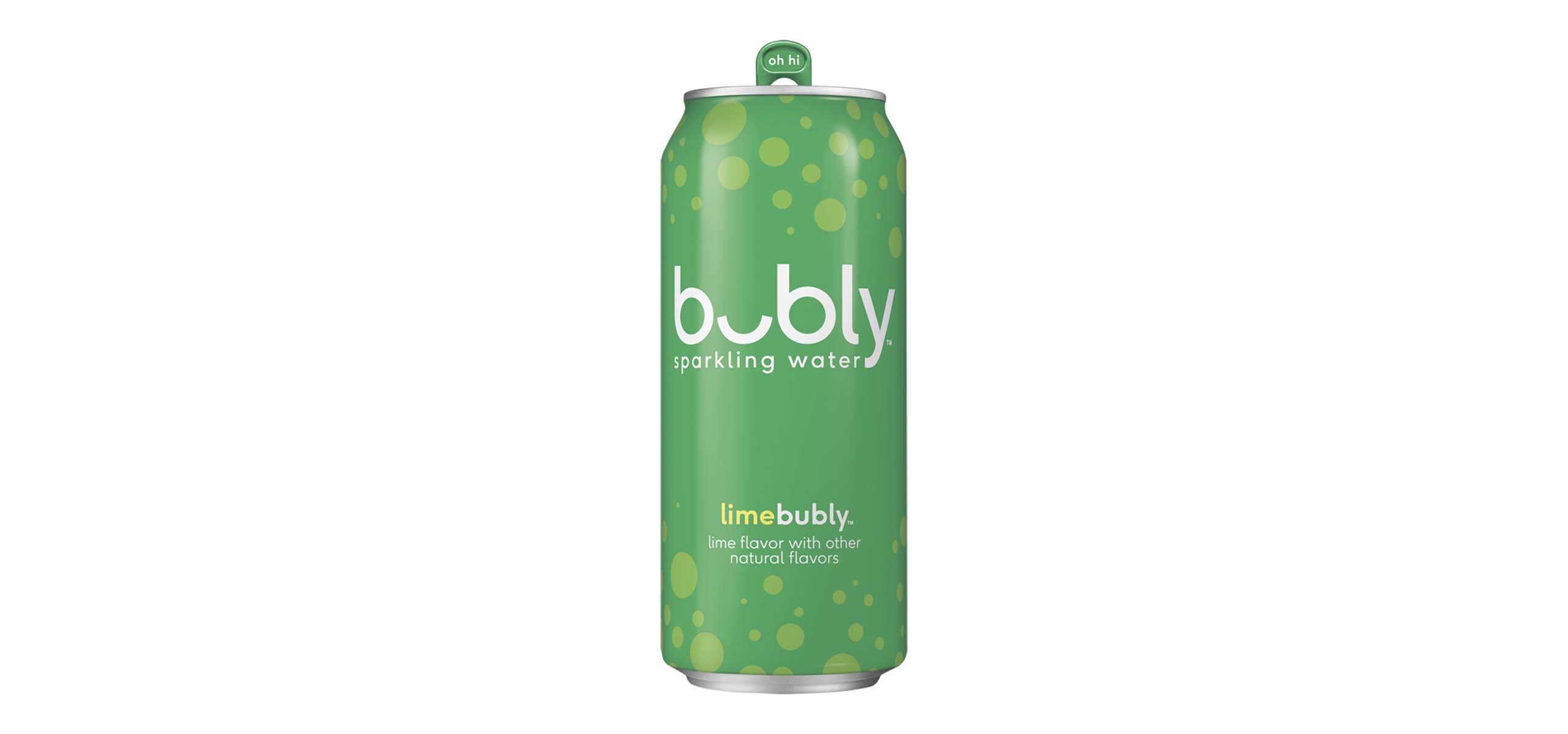 Order Bubly Sparkling Water - Lime food online from Honeybee Burger  store, Venice on bringmethat.com