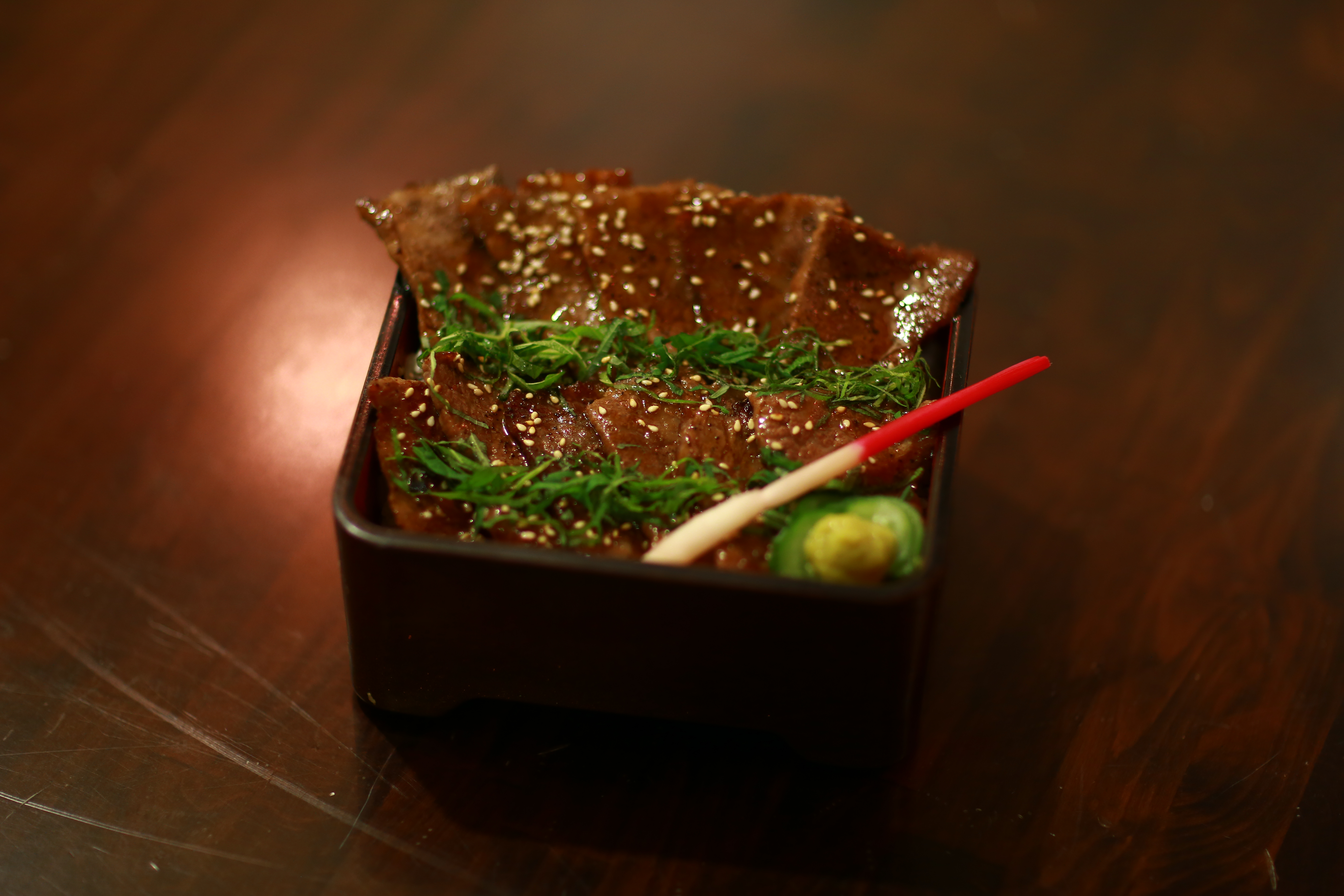 Order Wagyu Don Dinner food online from Kanpai Japanese Sushi Bar &amp; Gril store, Santa Monica on bringmethat.com