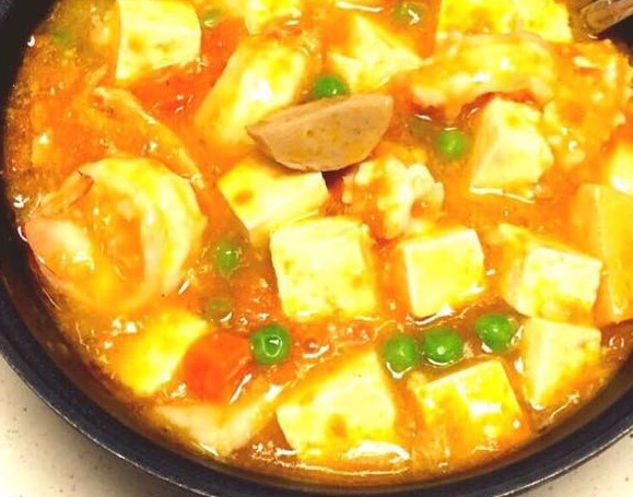 Order T12. Seafood Tofu Pot food online from Yuan Mei - Mobile store, Mobile on bringmethat.com