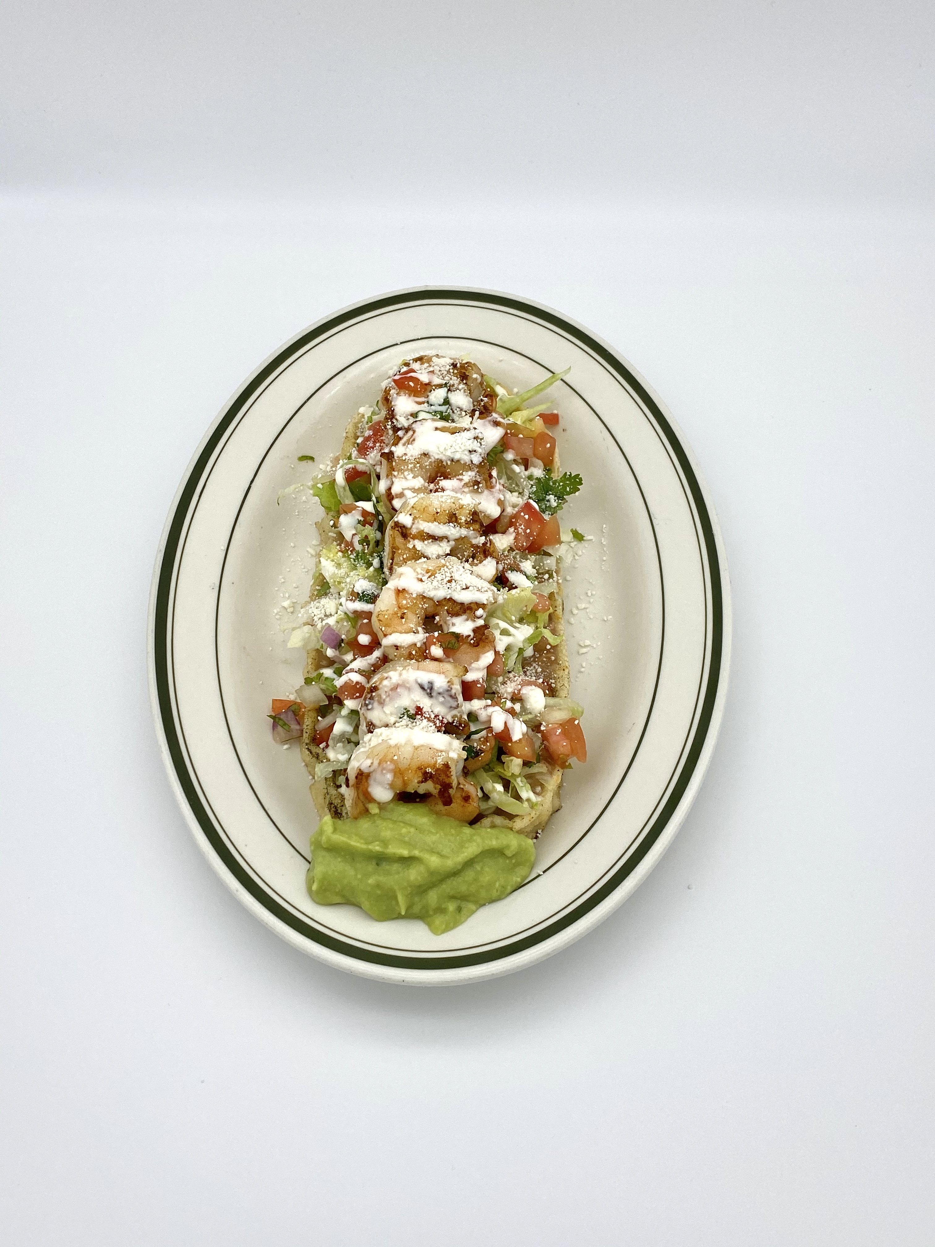 Order 37. Huaraches food online from Tacos Y Jugos Genesis store, Elmhurst on bringmethat.com