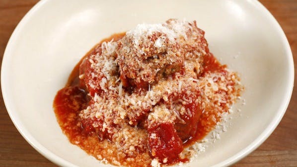 Order Meatballs - Appetizer food online from Gioia Pizzeria store, Berkeley on bringmethat.com