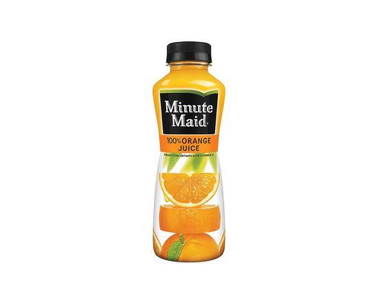 Order Minute Maid Orange Juice 12 oz food online from Pink Dot store, Lemon Grove on bringmethat.com