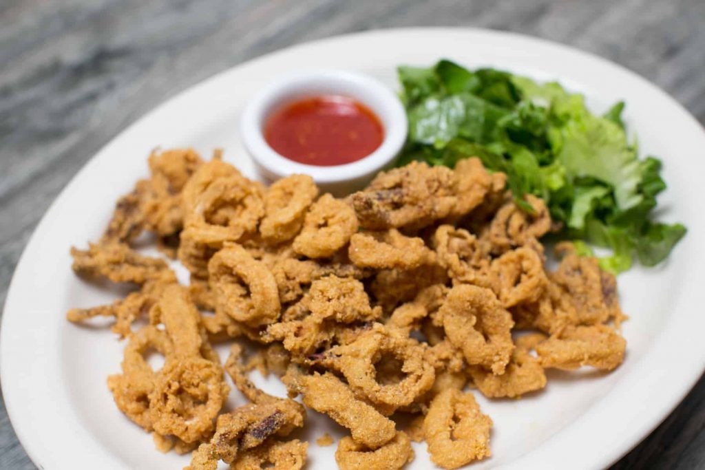 Order S2. Fried Calamari food online from Houston Crawfish & Seafood store, Houston on bringmethat.com