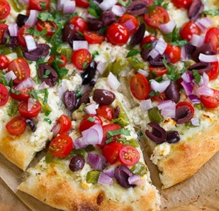 Order Greek Specialty Pizza food online from Mazzio Italian Eatery store, Norman on bringmethat.com
