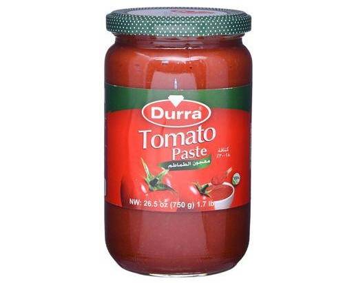 Order Durra Tomato Paste (26.5 oz) food online from Nohadra Grocery store, Chicago on bringmethat.com