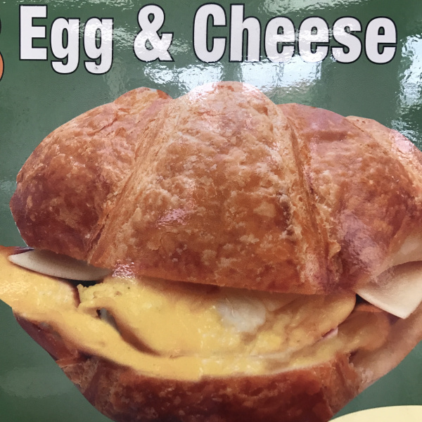 Order Egg and Cheese Croissant food online from Luv N Donuts store, Santa Ana on bringmethat.com