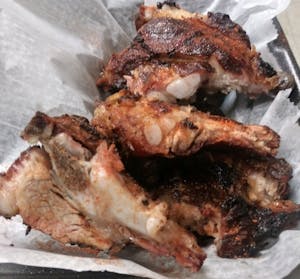 Order Rib Tips (1 Pound) food online from Mevell Bbq And Wings store, Memphis on bringmethat.com