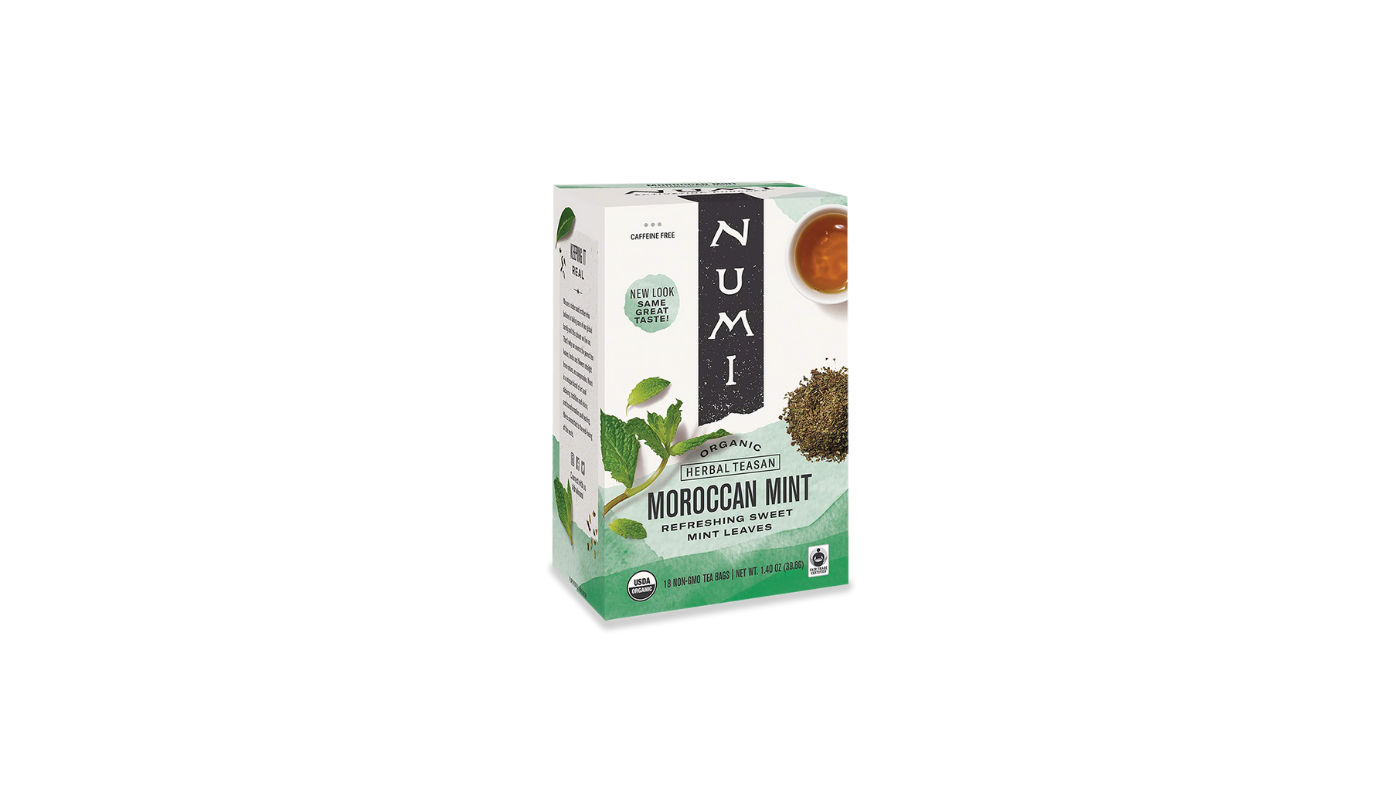 Order Numi - Organic Tea - Moroccan Mint food online from Luv Mart store, Santa Cruz on bringmethat.com
