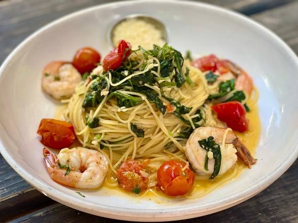 Order SHRIMP CAPELLINI food online from Gates Restaurant store, New Canaan on bringmethat.com