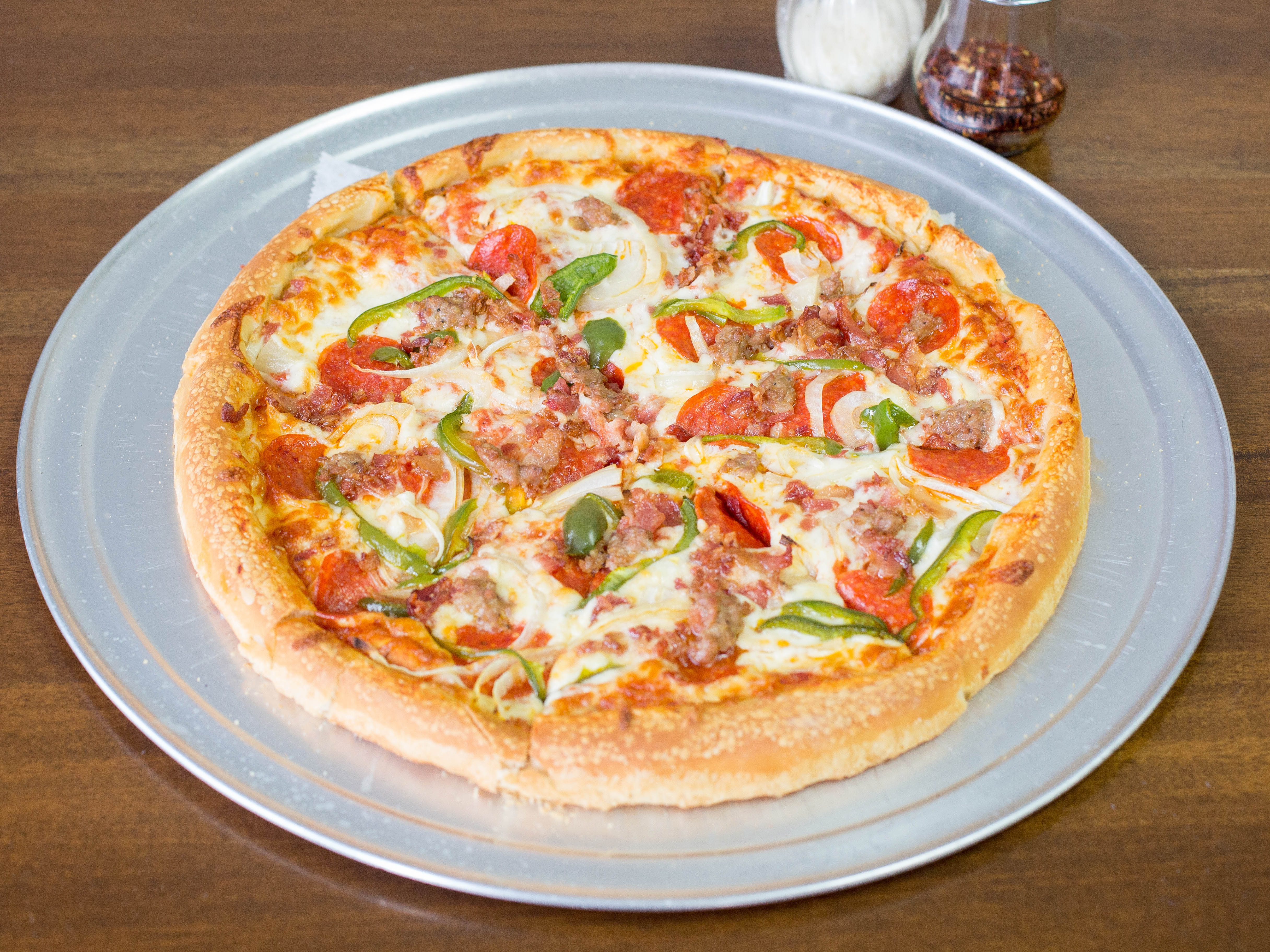 Order Ziggy's Special Pizza food online from Ziggy's Pizza Restaurant store, New Haven on bringmethat.com