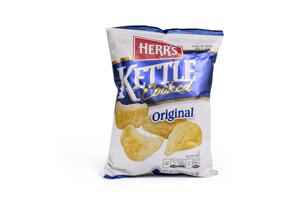 Order Herr's Original Kettle Chips 2.5oz food online from Wawa 8144 store, Philadelphia on bringmethat.com