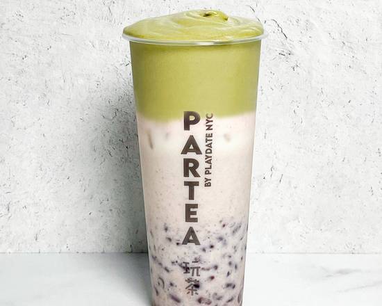 Order Whipped Matcha Red Bean 抹茶奶盖+红豆 food online from Playdate Nyc store, New York on bringmethat.com