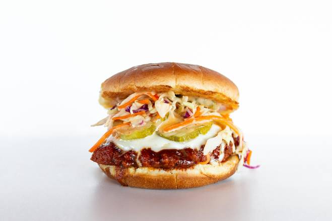 Order NASHVILLE HOT CHICKEN SANDWICH MEAL food online from Chick-In Waffle store, Kansas City on bringmethat.com