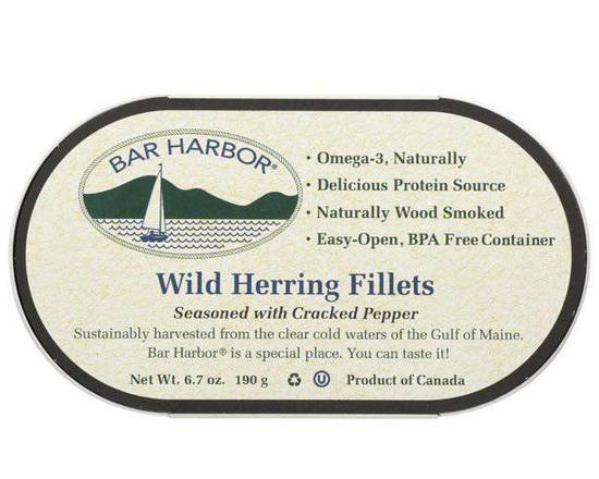 Order Bar Harbor Wild Herring Fillets with Cracked Pepper food online from Bel Clift Market store, SF on bringmethat.com
