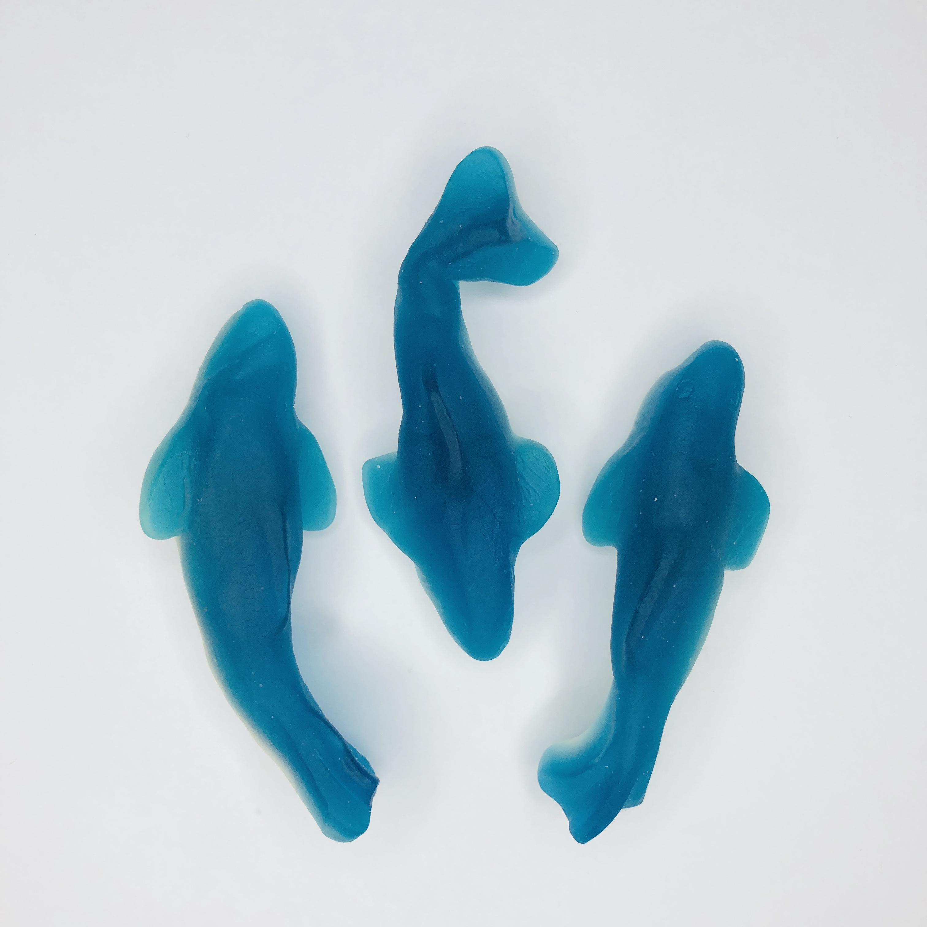 Order Large Blue Gummi Sharks food online from Naper Nuts & Sweets store, Naperville on bringmethat.com