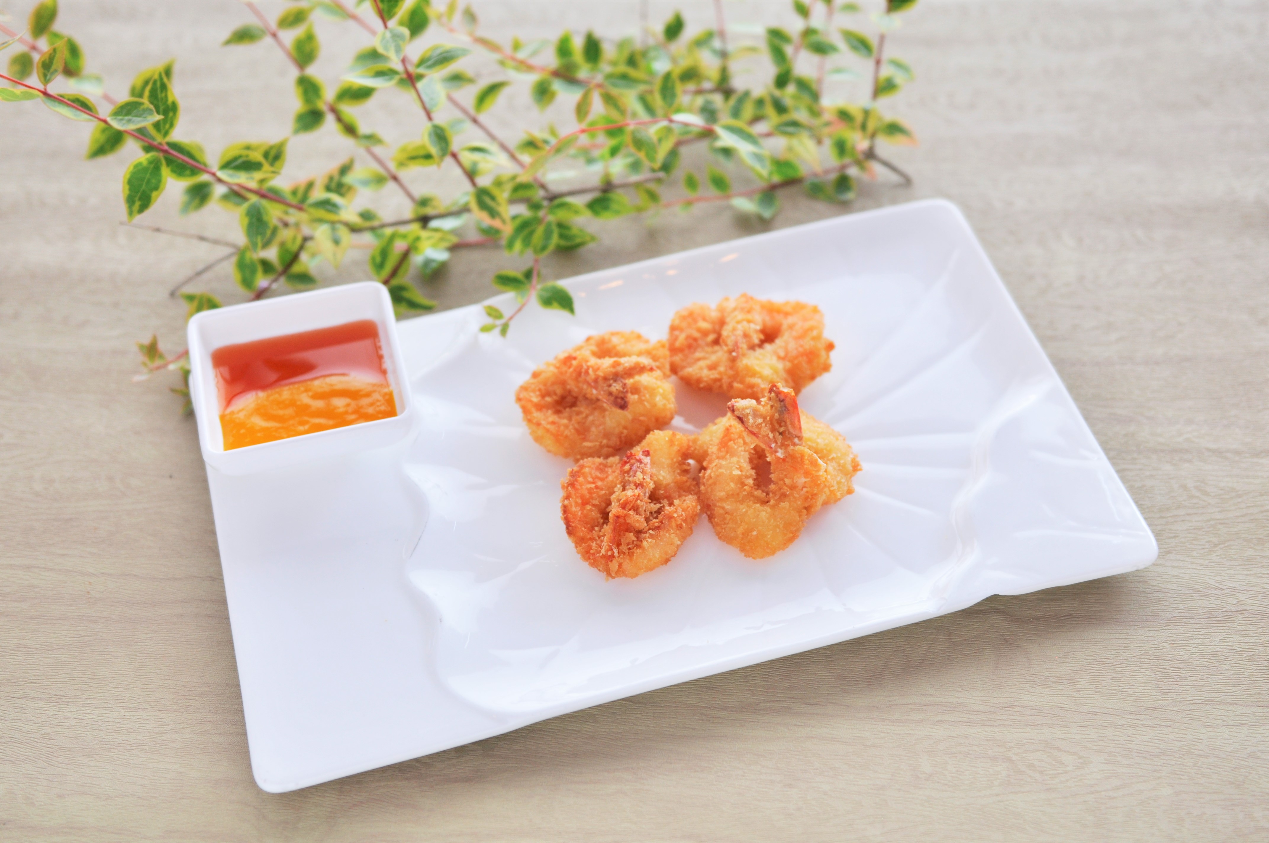 Order Mango Shrimp food online from Izumi Sushi & Hibachi Steakhouse store, Levittown on bringmethat.com