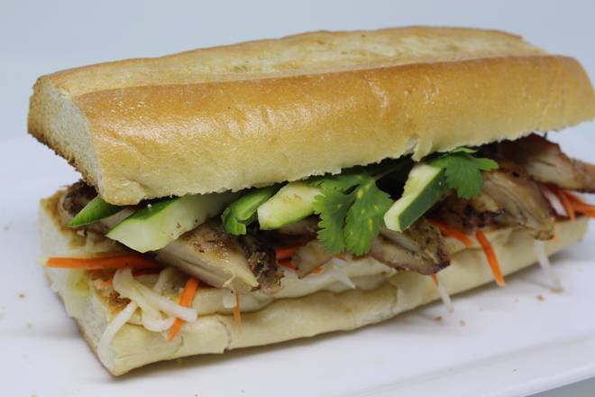 Order S01. Banh Mi - Bo/Beef food online from Pho Saigon 75 store, Fairfax on bringmethat.com