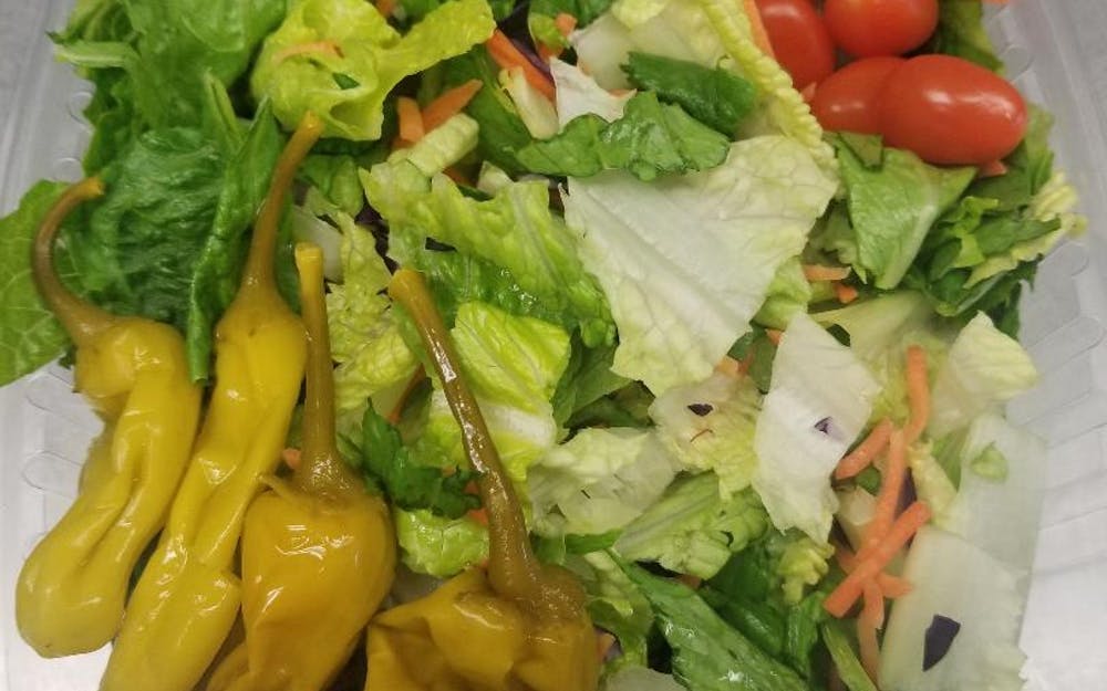 Order Garden Salad - Small food online from Sorrento Pizza store, Washington on bringmethat.com