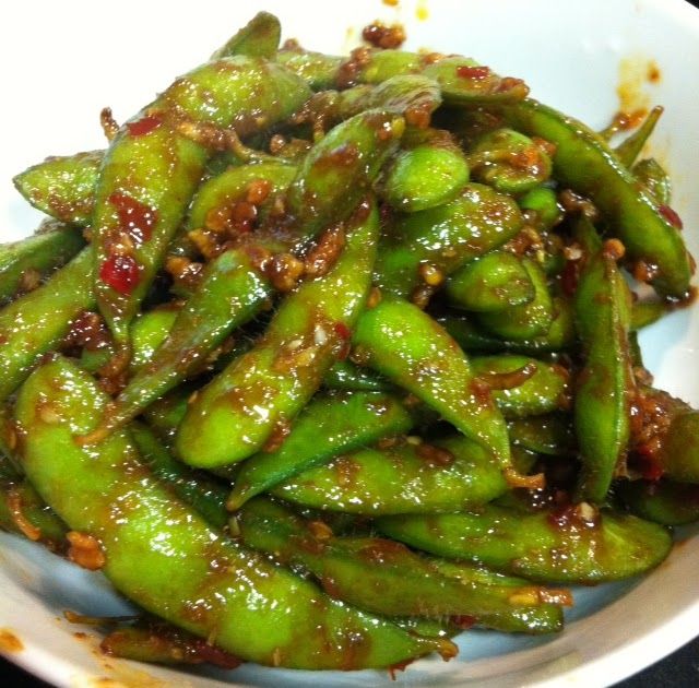 Order Spicy Garlic Edamame food online from Kino Sushi store, Los Angeles on bringmethat.com