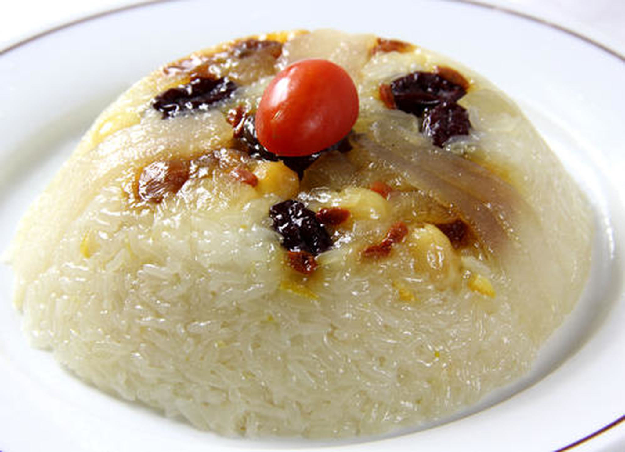 Order D2. Eight Flavor Sweet Rice Cake food online from Shanghailander Palace store, Hacienda Heights on bringmethat.com