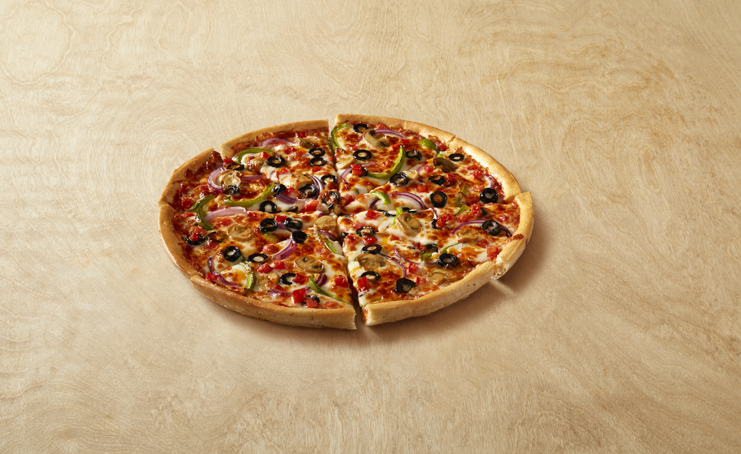 Order Veggie Max Pizza food online from Pizza Inn store, Mesquite on bringmethat.com