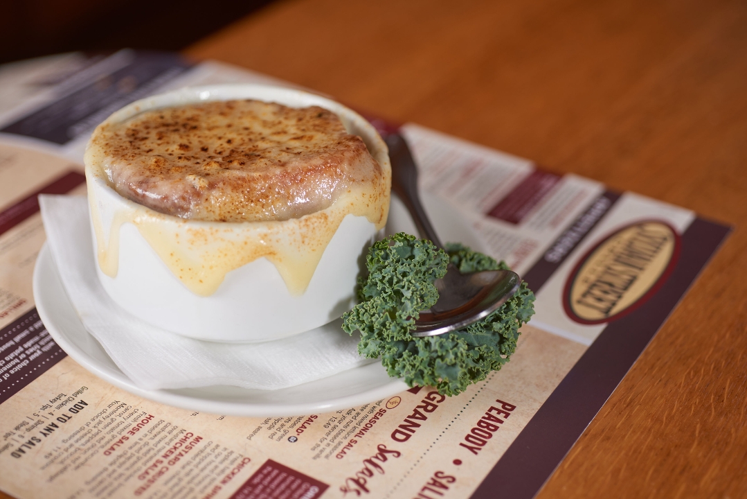 Order French Onion Soup food online from Sylvan Street Grille store, Salisbury on bringmethat.com
