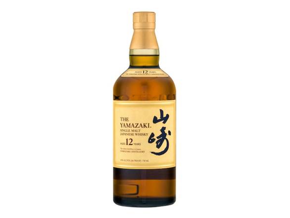 Order Yamazaki 12 Year Old Whisky - 750ml Bottle food online from Josh Wines & Liquors Inc store, New York on bringmethat.com