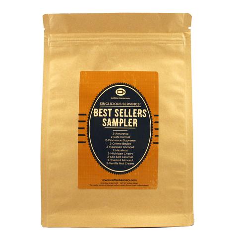 Order Best Seller Sampler Decaf Singlicious Pack food online from The Coffee Beanery store, Wyomissing on bringmethat.com