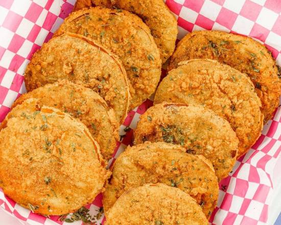 Order Fried Green Tomatoes - 10 food online from Stax Wings store, Memphis on bringmethat.com