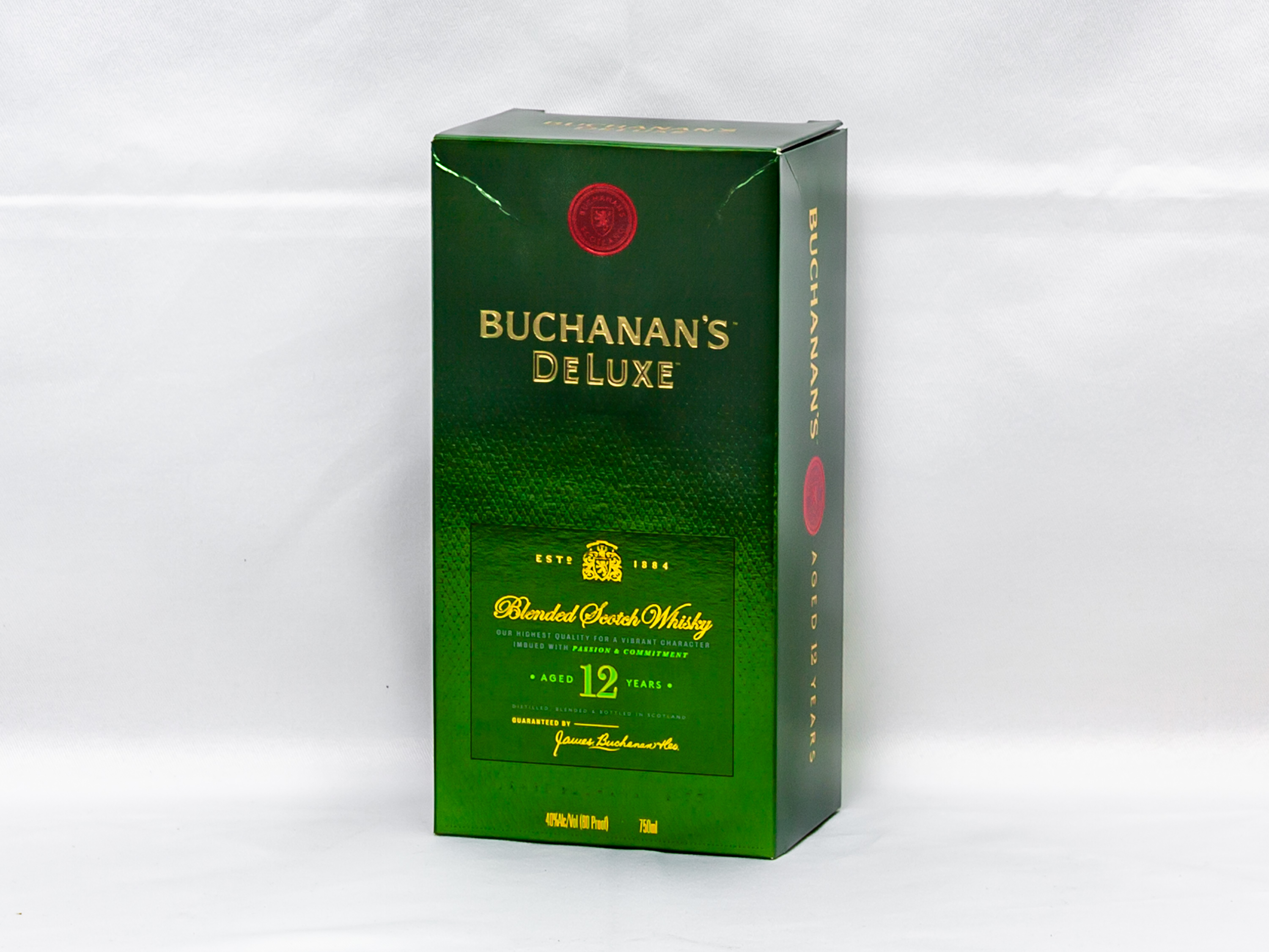 Order Buchanan's 12 Year Scotch food online from Pm Food & Liquor store, Harvey on bringmethat.com