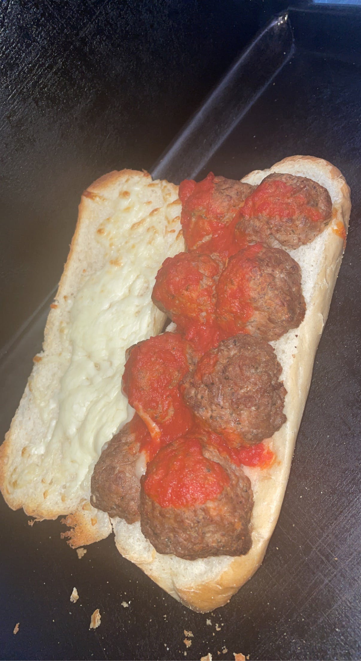 Order Meatball Sub - 8" food online from Papa D's Pizza store, St Clairsville on bringmethat.com