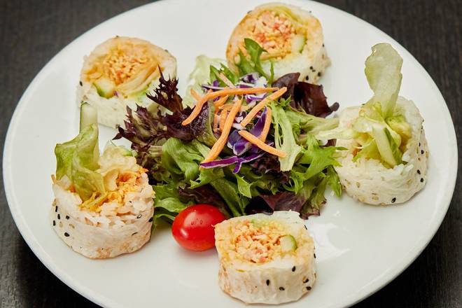 Order SPICY LOBSTER ROLL food online from Ra Sushi Bar Restaurant store, Phoenix on bringmethat.com