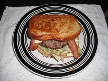 Order Grilled Sourdough Burger food online from Original Tommy Burgers store, Wilmington on bringmethat.com