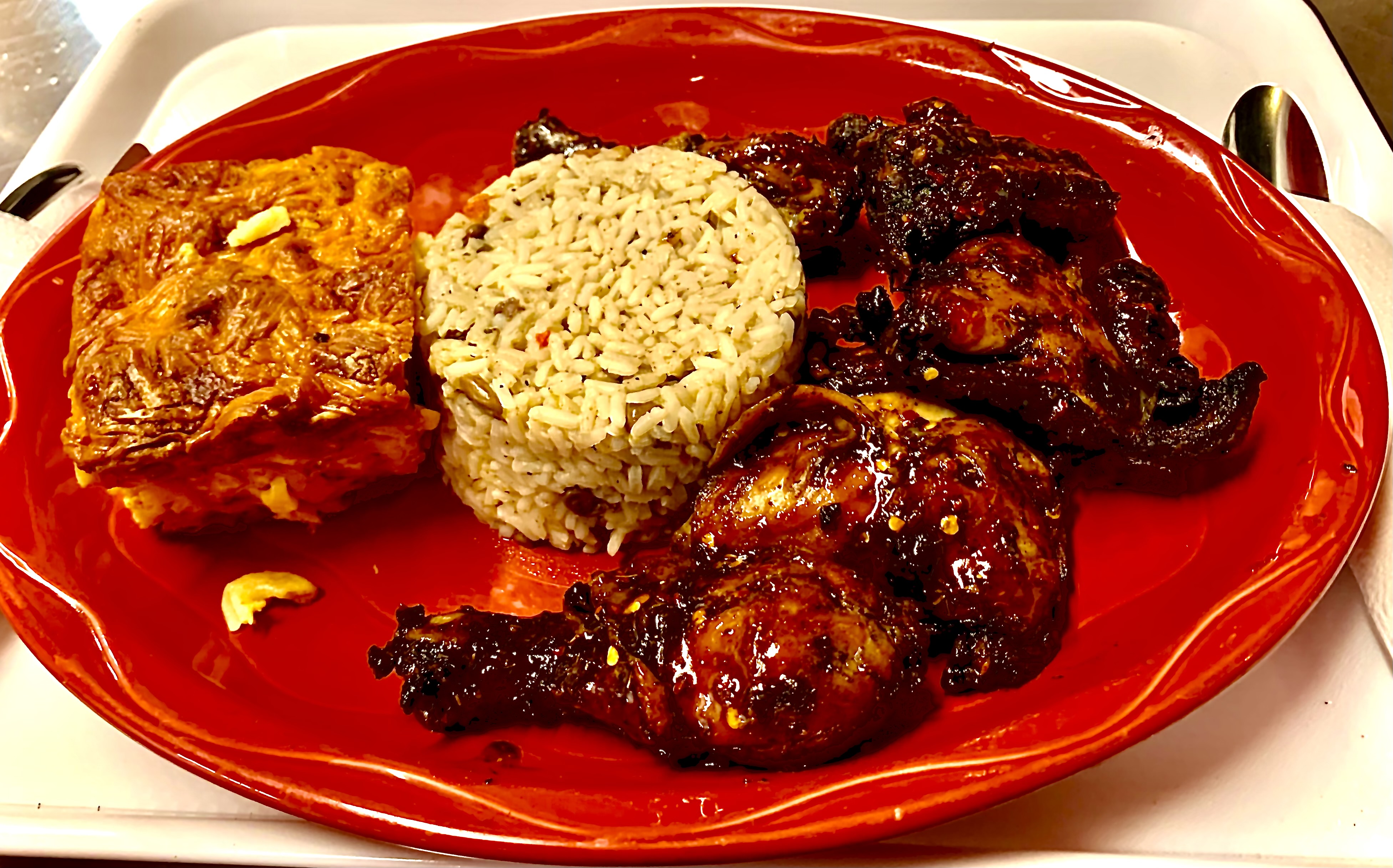 Order Jerk chicken plate food online from Soul of Afrika store, Las Vegas on bringmethat.com