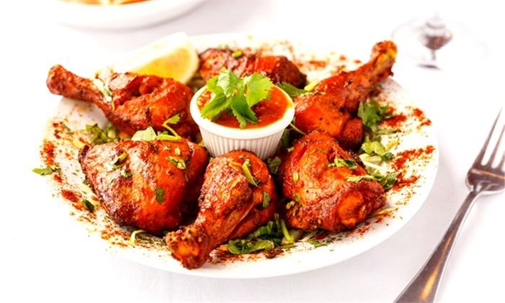 Order Tandoori Chicken-Full food online from Momo King store, Mountain View on bringmethat.com