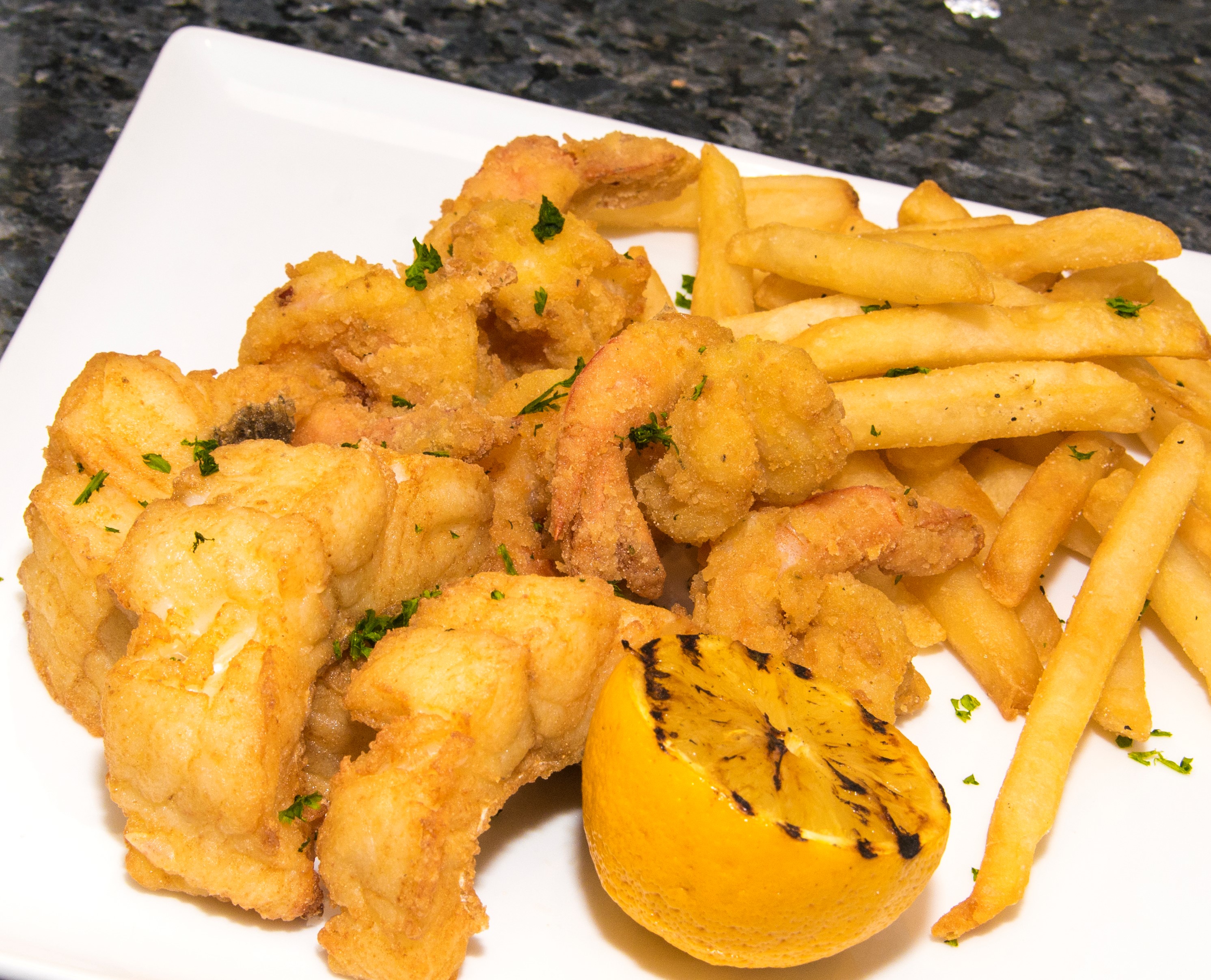 Order Blue Waters Platter food online from Blue Waters Caribbean & Seafood Grill store, Temple Hills on bringmethat.com
