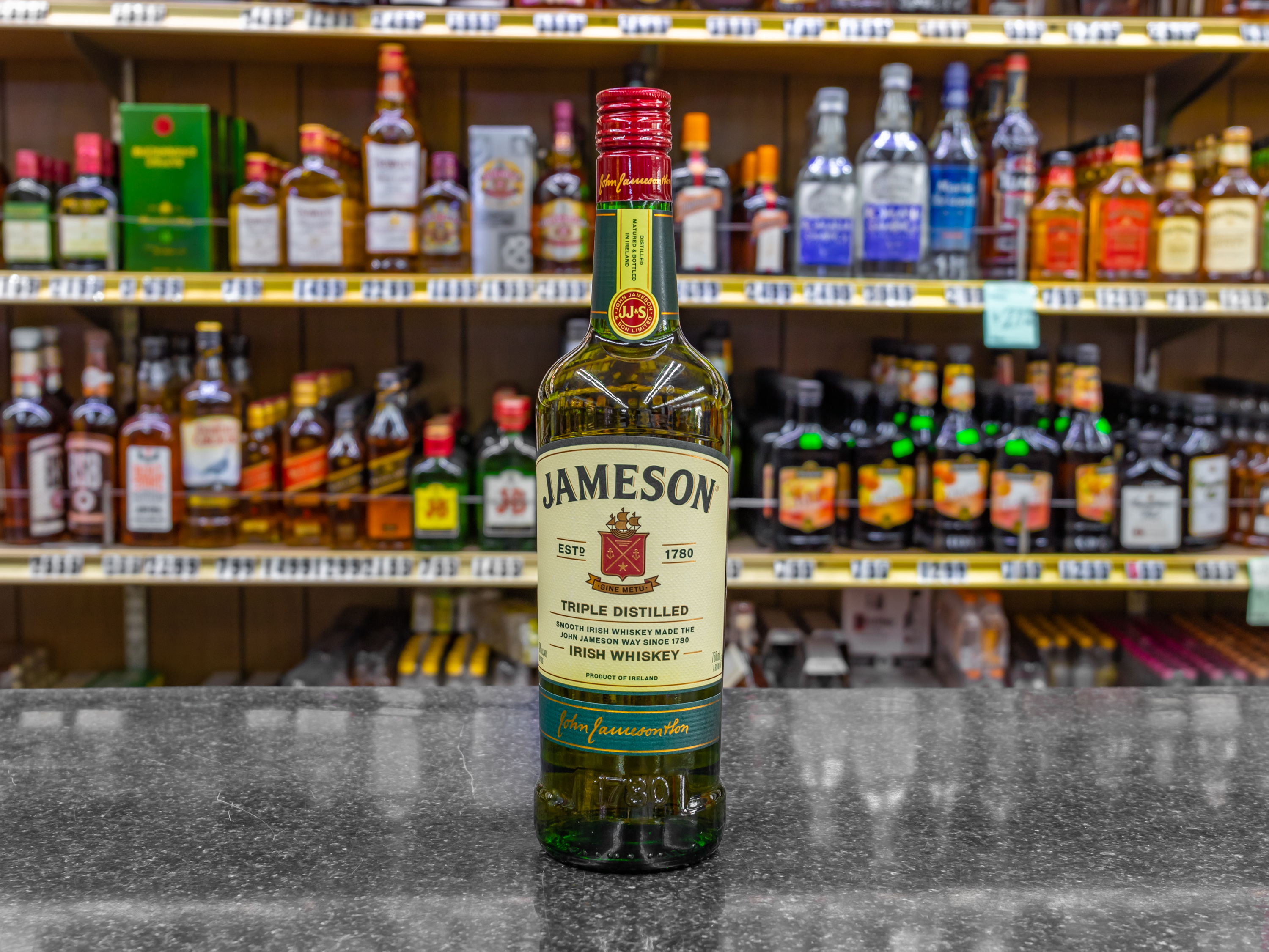 Order Jameson, 750 ml. Whiskey food online from Crown Empire Liquor store, Costa Mesa on bringmethat.com