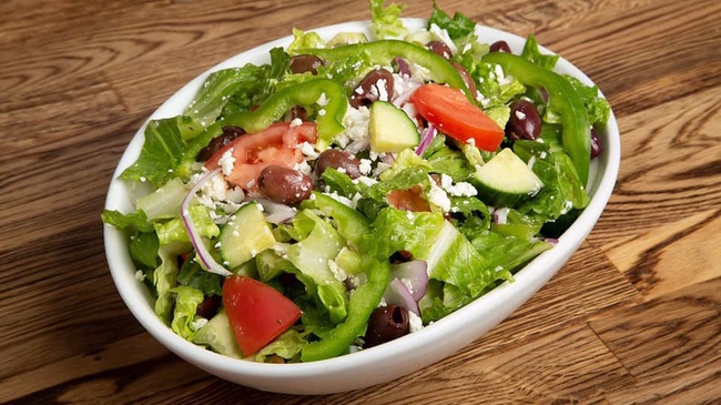 Order Greek Salad food online from Crave Kabob store, Chicago on bringmethat.com
