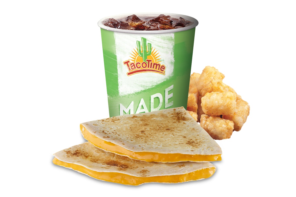 Order Mini Quesadilla food online from Taco Time store, Logan on bringmethat.com