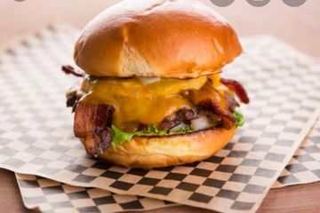Order Bacon Double Cheese Burger food online from Mr. Sizzles Curbside store, Stafford on bringmethat.com