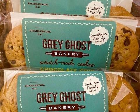 Order GG Bakery Chocolate Chip Cookies (4 pcs) food online from The Sugar box store, Apache Junction on bringmethat.com