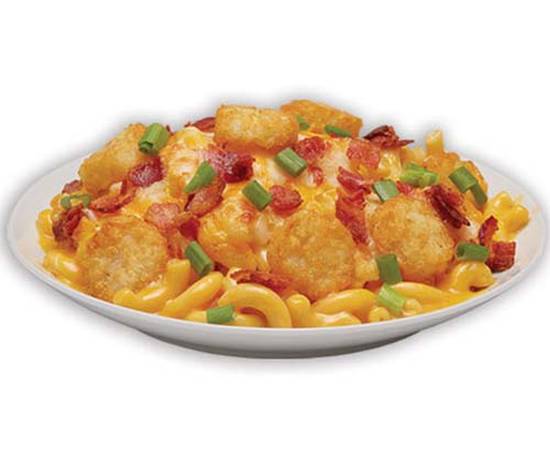 Order Loaded Tater Mac Mac N Cheese food online from Toppers Pizza store, Bloomington on bringmethat.com