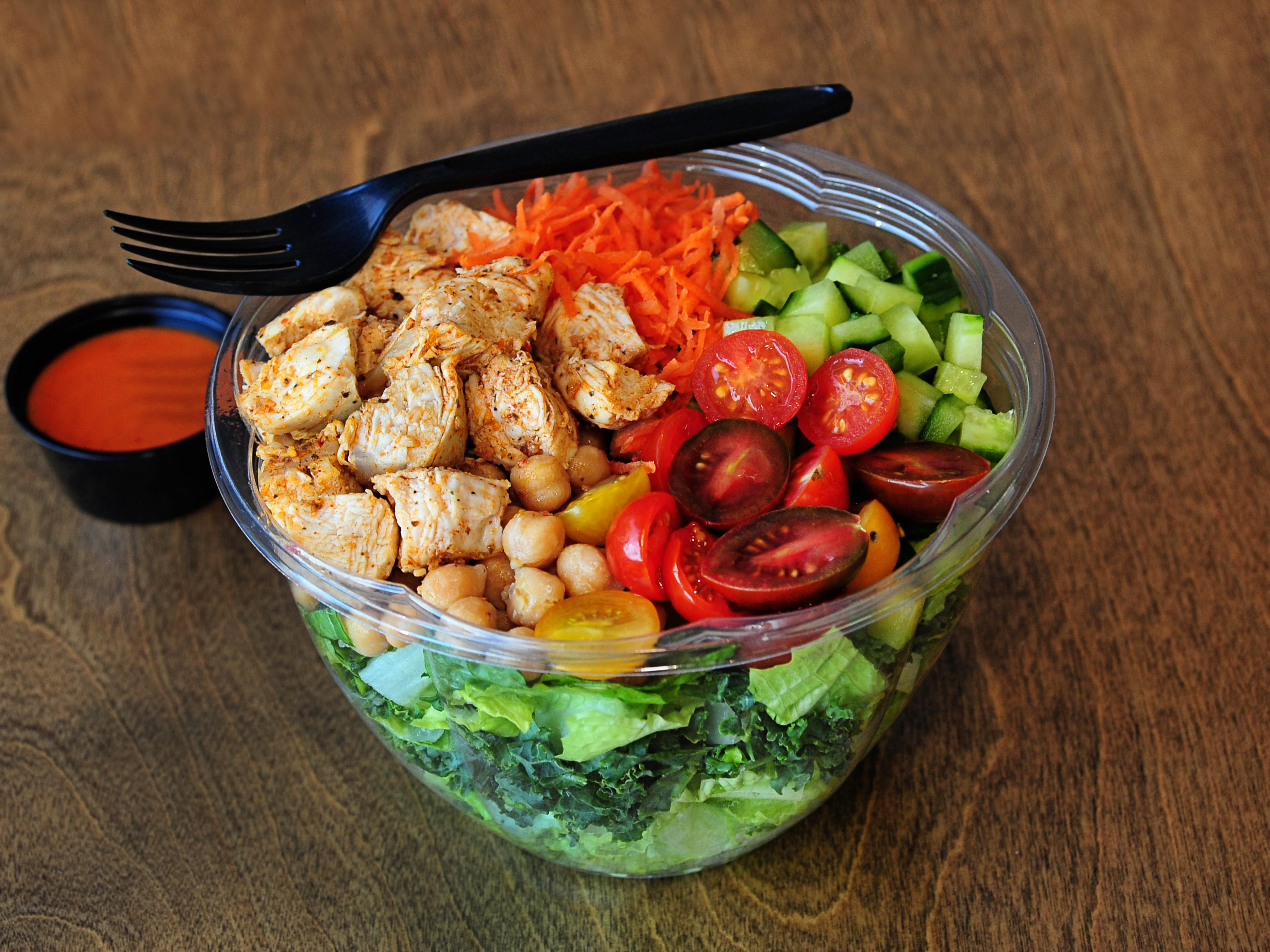 Order Salad Bowl food online from Fiesta Taco Grill store, Newhall on bringmethat.com