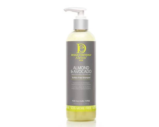 Order Design Essentials Almond & Avocado Sulfate Free Shampoo 12 oz food online from iDa Beauty Supply Store store, Middletown on bringmethat.com