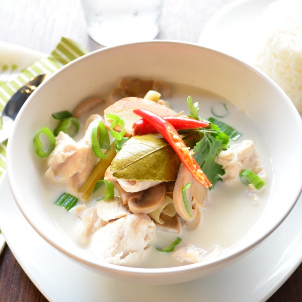 Order Tom Kha Soup food online from Boon Thai store, Brooklyn on bringmethat.com