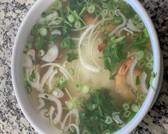 Order Shrimp Pho (Chicken Broth) (Phở Tôm) food online from Pho Lee store, Escondido on bringmethat.com