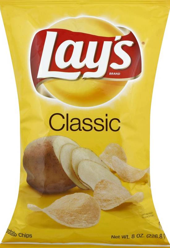 Order Lay's · Classic Potato Chips (8 oz) food online from Mesa Liquor store, Mesa on bringmethat.com