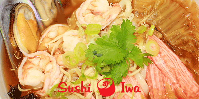 Order KIMCHI UDON food online from Sushi Iwa store, Apex on bringmethat.com