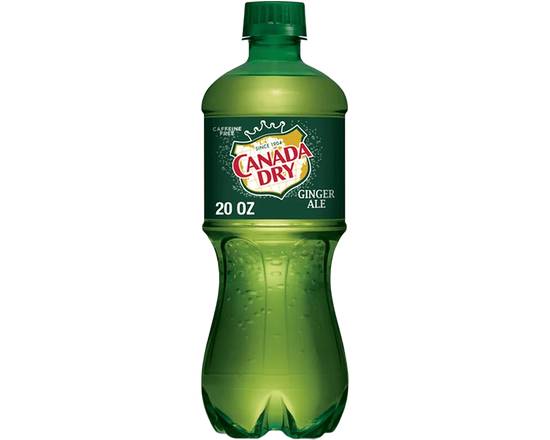 Order Canada Dry Ginger Ale 20oz food online from Chevron Extramile store, Los Angeles on bringmethat.com